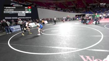 4A Boys 150 lbs Cons. Round 2 - Jayden Davis, Cottage Grove Boys vs Tyler Smith, St. Helens Boys
