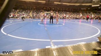 72 lbs Consi Of 8 #1 - Britney Turdo, Texas Elite vs Graycie Card, Tulsa Blue T Panthers