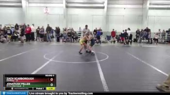 76 lbs Round 3 (8 Team) - Zach Scarborough, Rampage vs Jonathan Miller, PA Alliance Blue