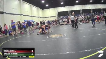 200 lbs Champ. Round 1 - Taylor Parrish, Stars & Stripes Wrestling Academy vs Diego Ayala, Tribe Wrestling Club