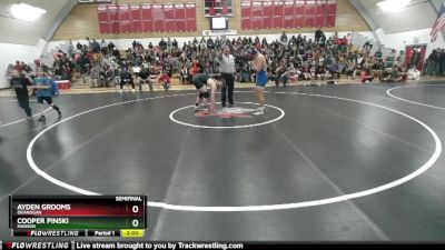 165 2B Semifinal - Cooper Pinski, Manson vs Ayden Grooms, Okanogan