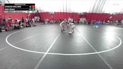 143-144 B Round 1 - Achilles Skillings, Northfield Raiders vs Niko Truax, Illinois Top Dawgs