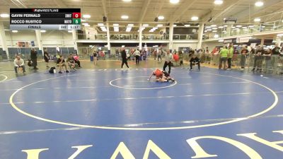 91 lbs Final - Jackson Mahoney, New England Gold WC vs Josiah Mazariego, Providence BTS