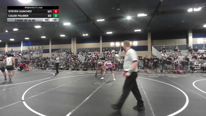 165 lbs Consi Of 64 #2 - Steven Sanchez, Artesia HS vs Caleb Palmer ...