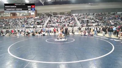 145 lbs Quarters - Anahi Garcia, Moses Lake Wrestling Club vs Jannethzy Cortes, Mukilteo Wrestling Club