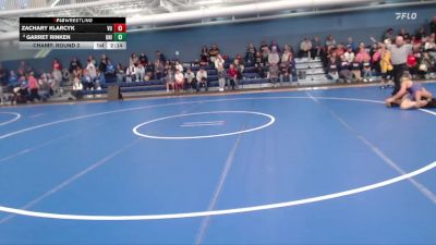 133 lbs Champ. Round 2 - Zachary Klarcyk, Vanguard vs Garret Rinken, Northern Iowa
