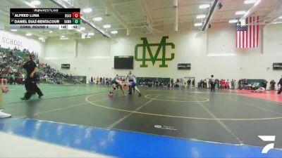 126 lbs Cons. Round 4 - Daniel Diaz-Bentacour, Santa Monica vs Alfred Luna, Beaumont