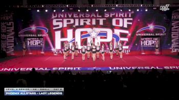Phoenix Allstars - Lady Legends [2026 L4 Senior - D2 - Small Day 2] 2026 Spirit of Hope Grand Nationals