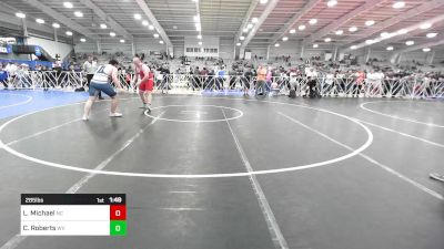 285 lbs Round Of 32 - Landon Michael, NC vs Calvin Roberts, WV