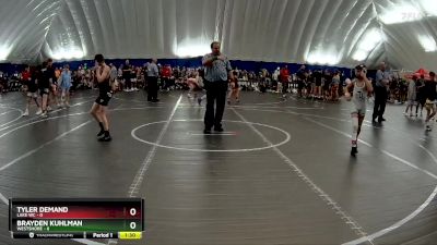 76 lbs Round 3 (8 Team) - Brayden Kuhlman, Westshore vs Tyler Demand, Lake WC