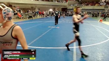 80 lbs Semifinal - Garrett Christen, Holdingford vs Jaxx Dahlheimer, Brainerd