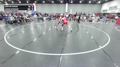 150 lbs Sawyer Owens, Team North Dakota vs Austin Gyorkos, Team Michigan - Blue