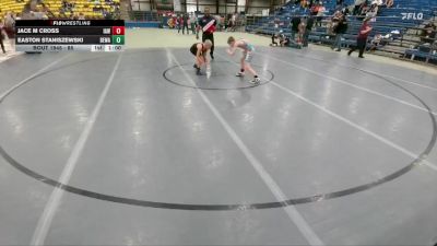 85 lbs Cons. Semi - Jace M Cross, Immortal Athletics WC vs Easton Staniszewski, Berge Elite Wrestling Academy