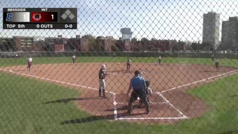 Replay: Brandeis vs MIT | Apr 23 @ 4 PM