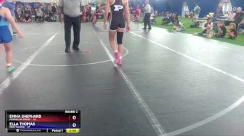 120 lbs Round 2 - Ella Thomas, Unattached vs Emma Shephard, Massillon Perry