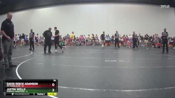 78 lbs Round 4 (10 Team) - David Reece Adamson, MF Purge Elite vs Justin Wells, Pedraza Wrestling