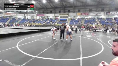 Round Of 16 - Clayton Demmer, Erie Wrestling Club vs Zane Schuler, University Middle School