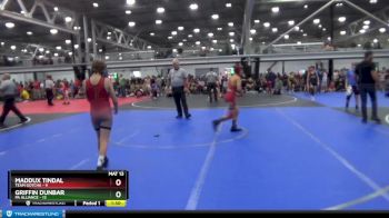 96 lbs Round 1 (6 Team) - Griffin Dunbar, PA Alliance vs Maddux Tindal, Team Gotcha