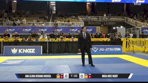 India Bree Risby vs Ana Clara Regiani Arouca 2026 Pan Jiu Jitsu IBJJF Championship