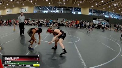 92 lbs Round 4 (6 Team) - Sawyer Neece, SouthWest Elite vs JJ Roy, Mat Assassins Red