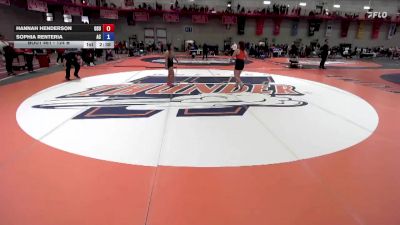 124 B Semifinal - Sophia Renteria, Adrian College vs Hannah Henderson, Oklahoma State Club
