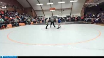 220 lbs Quarterfinal - Kolby Coxen, Toledo vs Logan Basharel, Rogue River