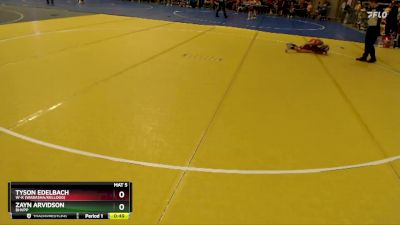 80 lbs Quarterfinal - Zayn Arvidson, BHVPP vs Tyson Edelbach, W-K (Wabasha/Kellogg)