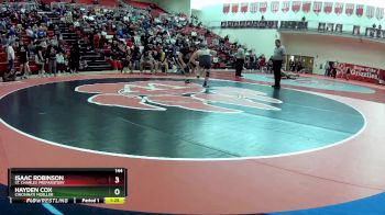 144 lbs Round 1 - Hayden Cox, Cincinnati Moeller vs Isaac Robinson, St. Charles Preparatory