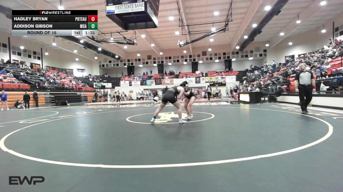 115 lbs Round Of 16 - Hadley Bryan, Poteau High School Girls vs Addison ...