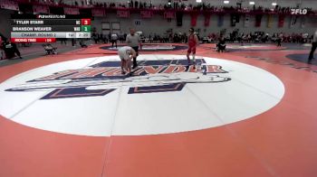 149 lbs Champ. Round 2 - Tyler Starr, North Central vs Branson Weaver, Wabash