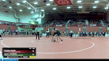 285 lbs Champ. Round 2 - Ethan Wood, Chesterton Wrestling Club vs Isaac Voorhis, Greentown Wrestling (Eastern)