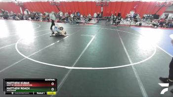 182 lbs Semifinal - Matthew Roach, Wisconsin vs Matthew Kubas, Built By Brunson Wrestling