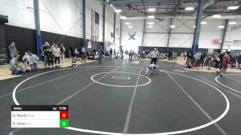 65 lbs Semifinal - Owen Houtz, McKenzie River Mat Club vs Brysen Conn, Illinois Valley YW