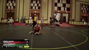 101 lbs Semis & 1st Wrestleback (8 Team) - Ryan Rodriguez, Revivial Yellow vs Cordy Zalota, Dark Angels