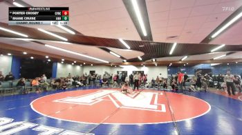 75 lbs Champ. Round 1 - Shane Cruise, All In Wrestling Academy vs Porter Crosby, Clearwater Valley Wrestling Club