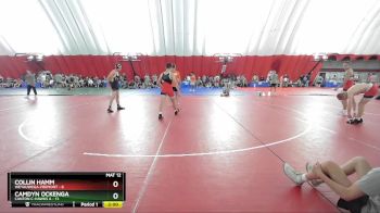 132 lbs Placement (16 Team) - Collin Hamm, Weyauwega-Fremont vs Camdyn Ockenga, Canton C-Hawks A