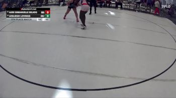 135 lbs 5th Place Match - Aude Emmanuelle Belnog, Nebraska Wrestling Academy vs Lesliegh Lovings, Nebraska Boyz