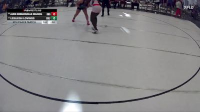 135 lbs 5th Place Match - Aude Emmanuelle Belnog, Nebraska Wrestling Academy vs Lesliegh Lovings, Nebraska Boyz