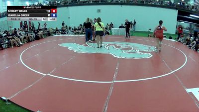 235 lbs Shelby Wells, Texas Blue vs Izabella Greer, Kansas