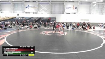 132 lbs Semifinal - Justin Harrison, Tri-State Wrestling vs Grayson Eggleston, Club Not Listed