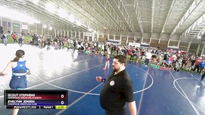 109-114 lbs Round 2 - Scout Stephens, Sanderson Wrestling Academy vs Evelynn Jensen, Champions Wrestling Club