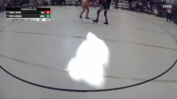 117 lbs Cons. Semi - Zoe Jones, Broken Bow Wrestling Club vs Deja Judd, LGW