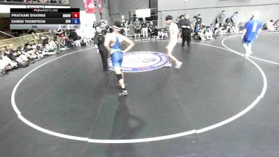 165 lbs Pratham Sharma, MDWA - Mount Diablo Wrestling Association vs Ehren Thompson, IEWA - Inland Empire Wrestling Association