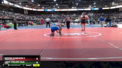 150 lbs Champ. Round 2 - Nathan Gugelman Ii, American Falls vs Leroy Phillips-yale, Nyssa