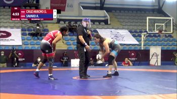 65 kg Rr Rnd 3 - Diana Luisa Victoria Cruz Arroyo, Peru vs Amanda Savard, Canada