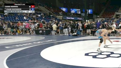 120 lbs Cons. Sub-rd Of 32 - Caden Herrera, California vs Chase Watkinson, Iowa