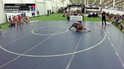 207 lbs Alaina Claassen, Pennsylvania Red vs Kaylynn Bryant, Maryland