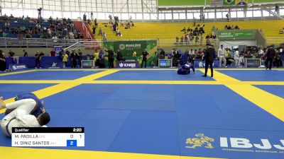 MANUEL PADILLA vs HILLEN DINIZ SANTOS 2024 Brasileiro Jiu-Jitsu IBJJF