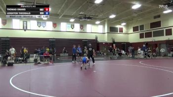 50.4-61.8 Champ. Round 3 - Leighton Theobald, Desoto vs Thomas Omans, Unattached