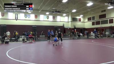 50.4-61.8 Champ. Round 3 - Leighton Theobald, Desoto vs Thomas Omans, Unattached